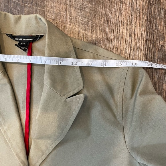 CLUB MONACO trench coat size small - Picture 10 of 15